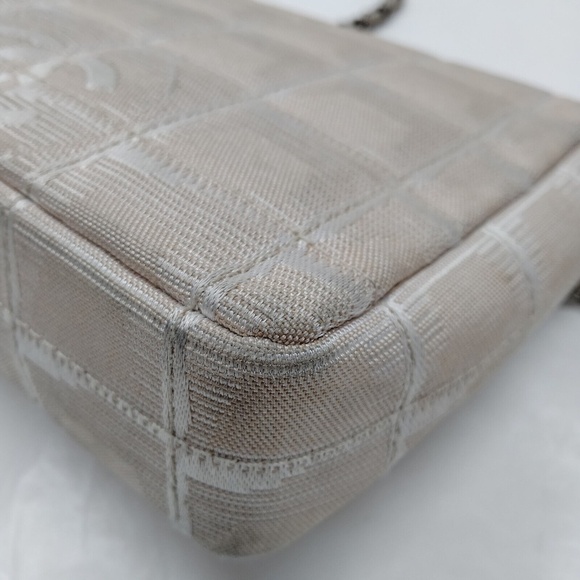 Chanel East West Canvas Shoulder Bag - Picture 8 of 16